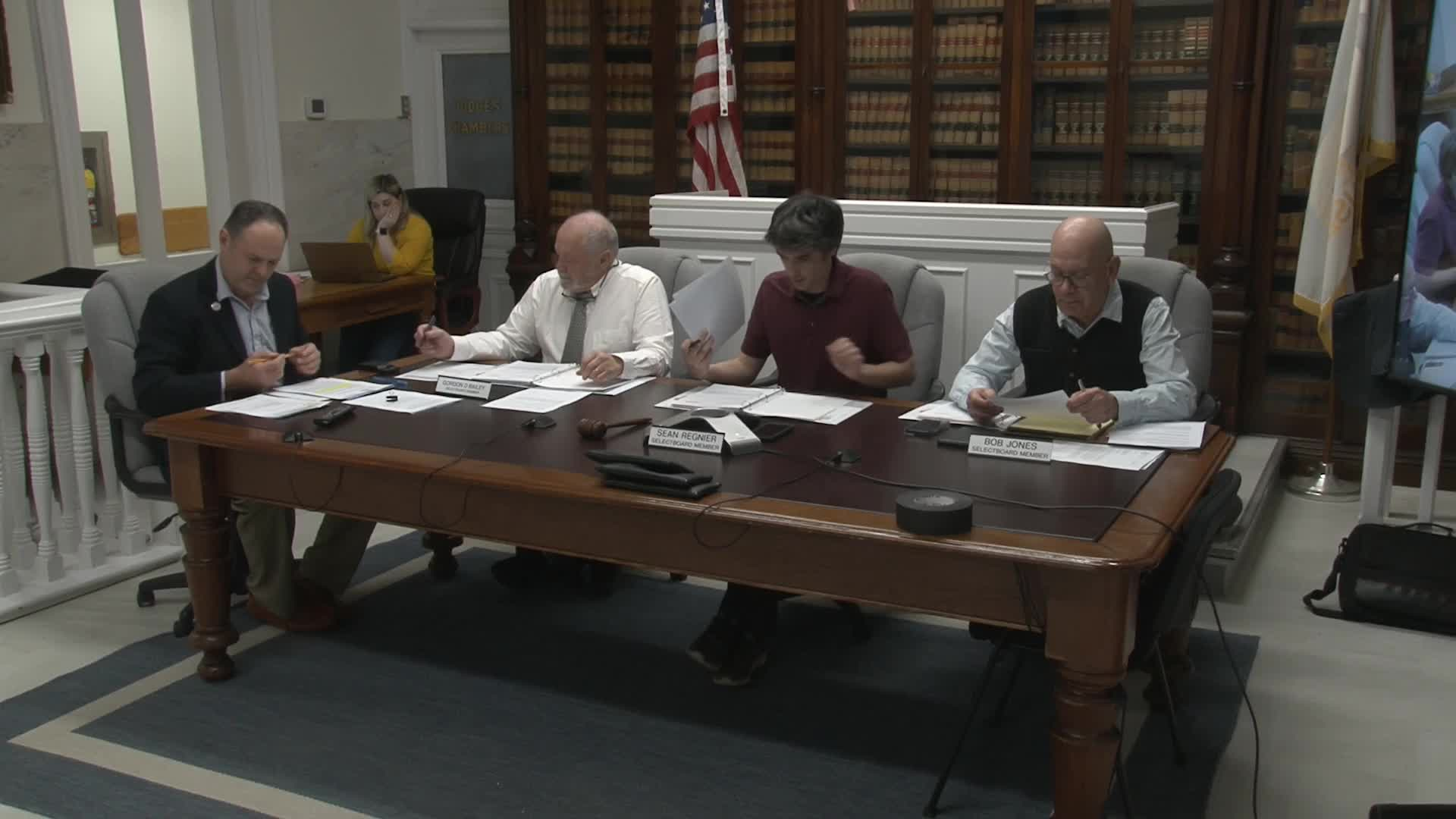 Thumbnail image for Town of Lee Select Board Meeting, March 21, 2023.  LIVE, from Lee Town Hall on CTSB Channel 1303, and streaming from ctsbtv.org/Channel 1303.