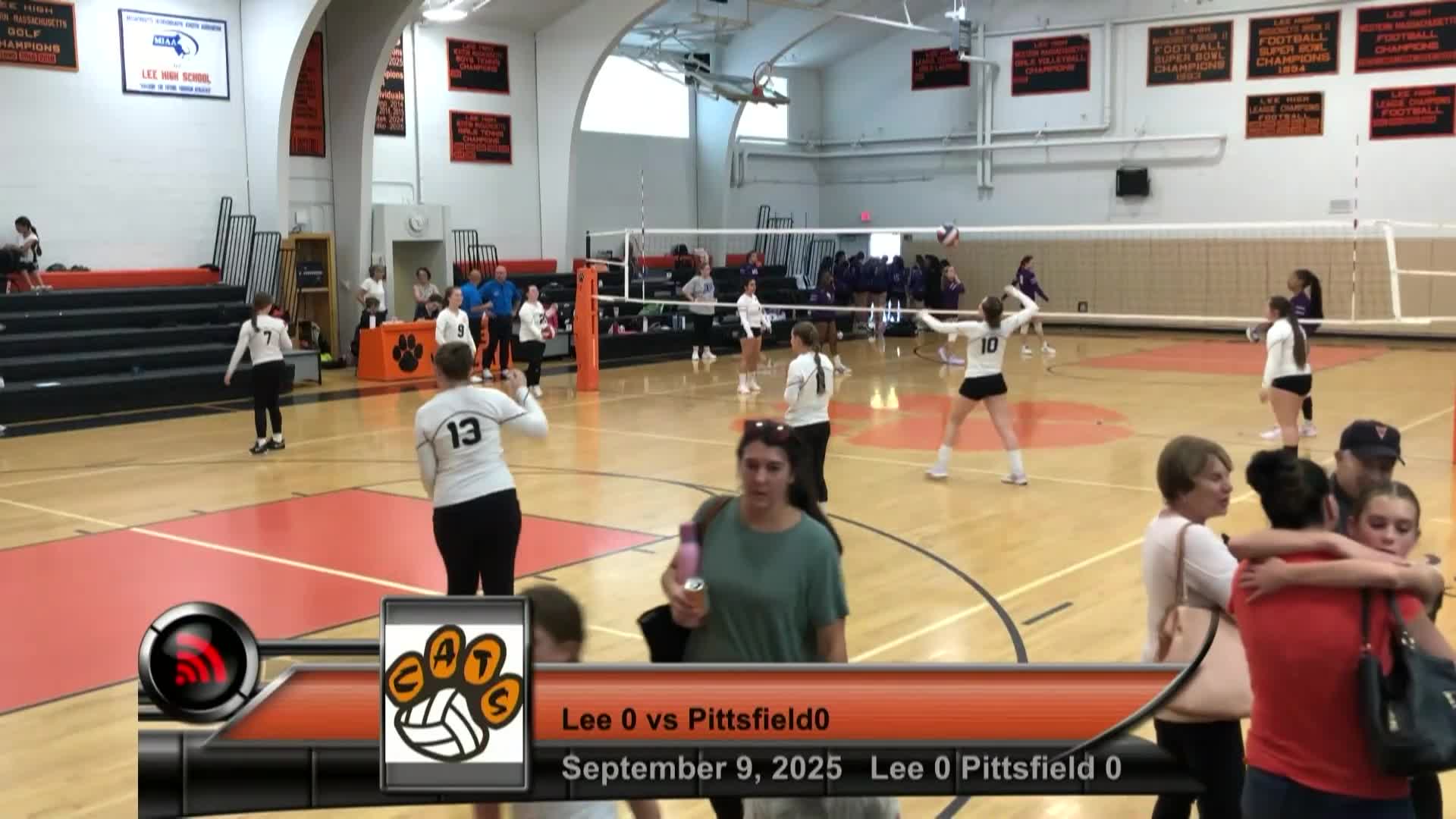 Sports Weekly: Girls' Varsity Volleyball, Pittsfield at Lee, September 9, 2025