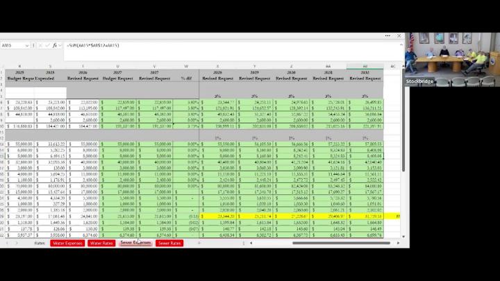 Thumbnail image for Stockbridge Sewer & Water Commission Meeting, March 10, 2026