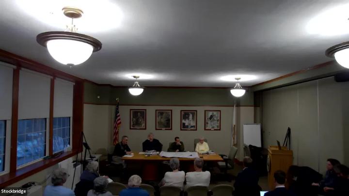 Thumbnail image for Stockbridge Selectboard Meeting, March 12, 2026