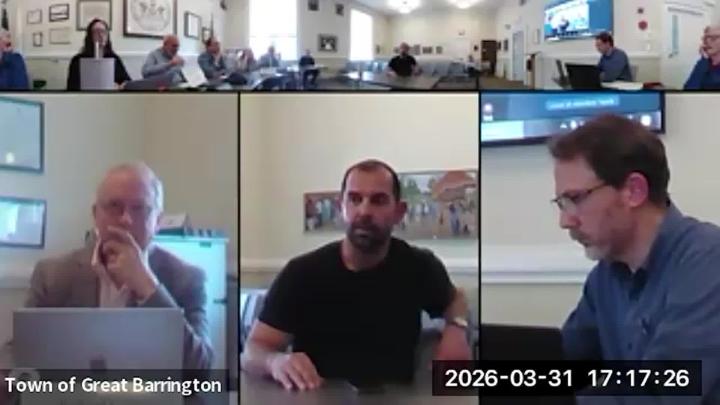 Thumbnail image for Great Barrington Community Preservation Committee Meeting, March 31, 2026