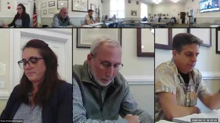 Thumbnail image for Great Barrington Selectboard Meeting, April 13, 2026