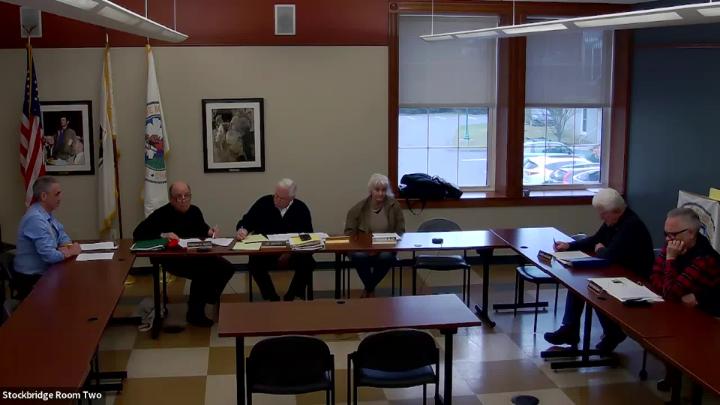Thumbnail image for Stockbridge Finance Committee Meeting, April 23, 2026