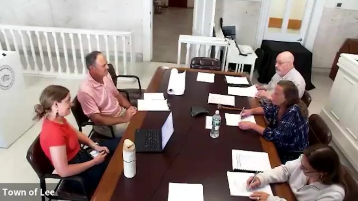 Thumbnail image for Lee Zoning Board of Appeals Meeting, July 8, 2026