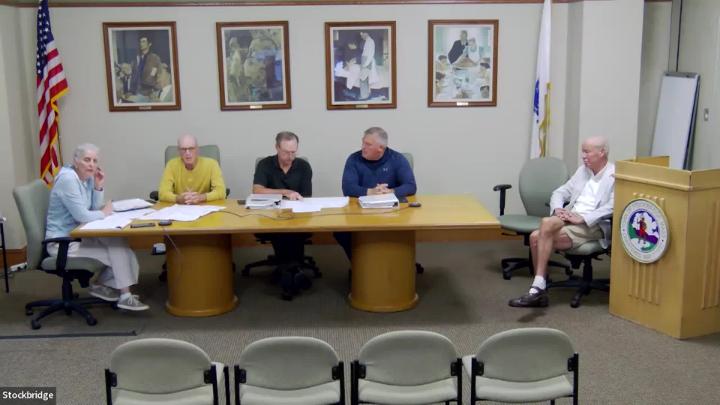 Thumbnail image for Stockbridge Planning Board Meeting, July 21, 2026