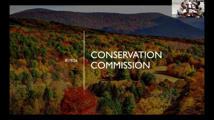 Thumbnail image for Lee Conservation Commission Meeting, August 19, 2026