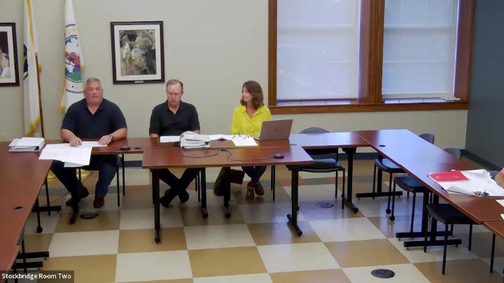 Thumbnail image for Stockbridge Planning Board Meeting, August 25, 2026