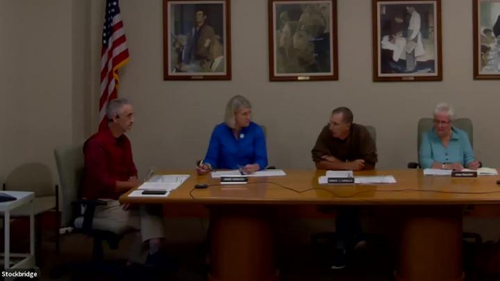 Thumbnail image for Stockbridge Selectboard Meeting, September 3, 2026