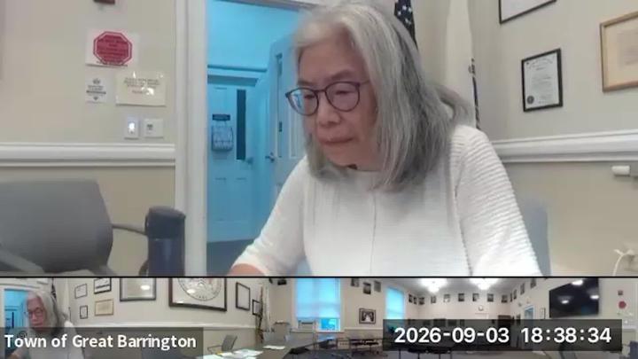 Thumbnail image for Great Barrington Board of Health Meeting, September 3, 2026